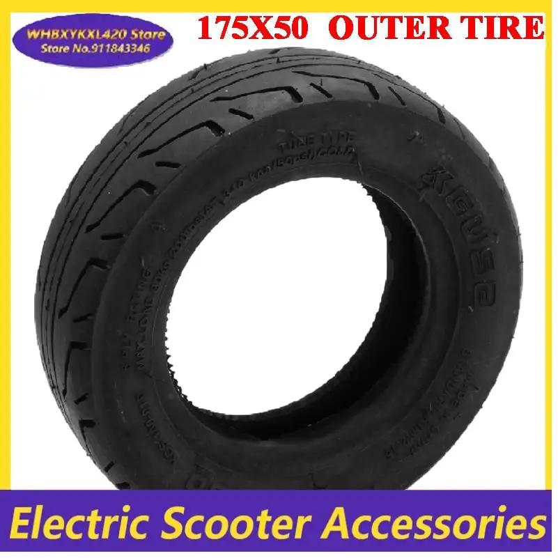 

High Performance 175x50 Scooter Tire Wear Resistant Anti Skid Rubber Replacement Outer Tire