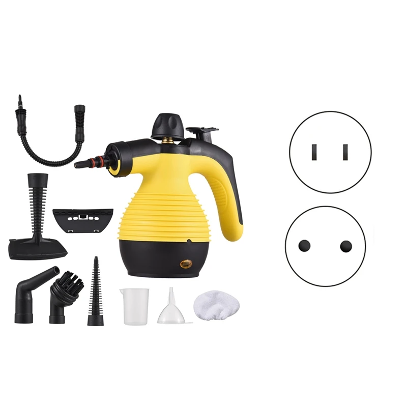 Handheld Steam Cleaner 1050W Multifunctional High Temperature Pressurized Steam Cleaning Machine For Couch Seats Kitchen