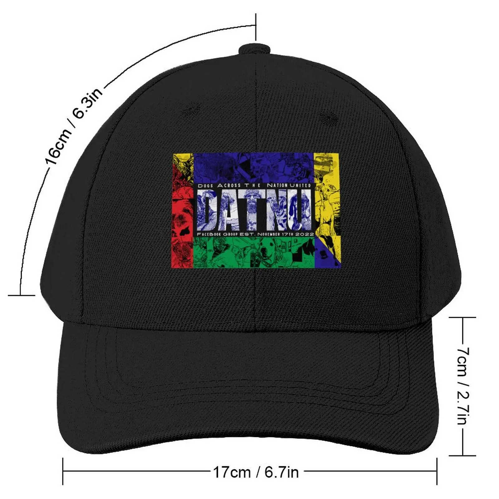 DATNU comic 2 logo Baseball Cap New In Hat Hat Beach Girl'S Hats Men's