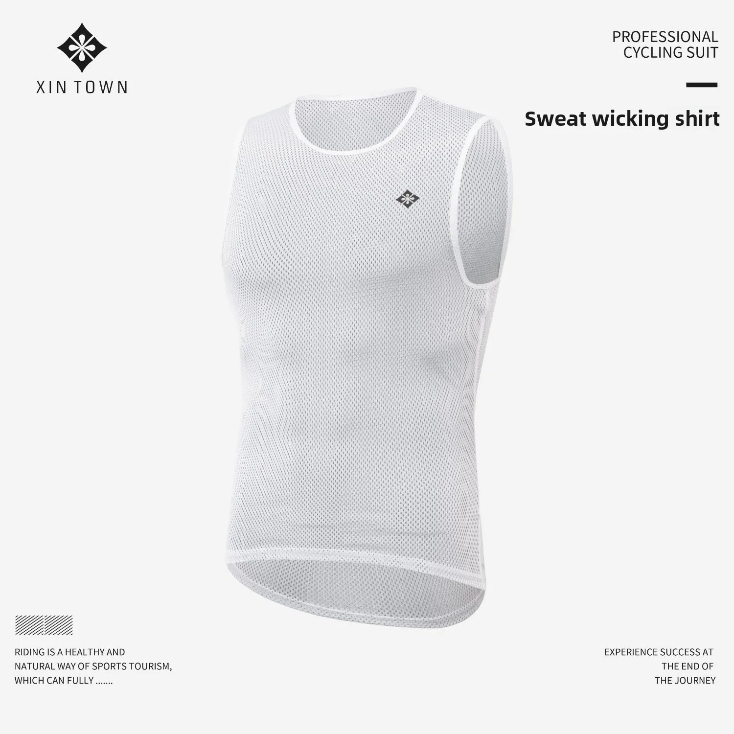 

Велосипедная майка XINTOWN: быстросохнущая, дышащая, влагоотводящая компрессионная майка для шоссейных и горных велосипедов