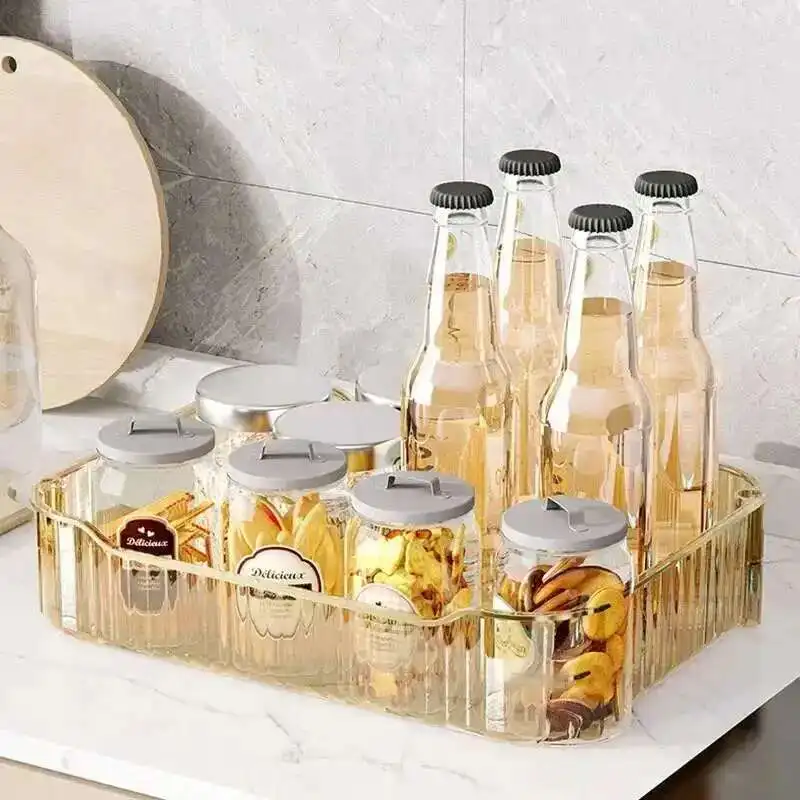 

Multi-layer Kitchen Trolleys for Living Room Bedroom Toy Snack Organizer Cart with Wheels Movable Kitchen Storage Auxiliary Cart
