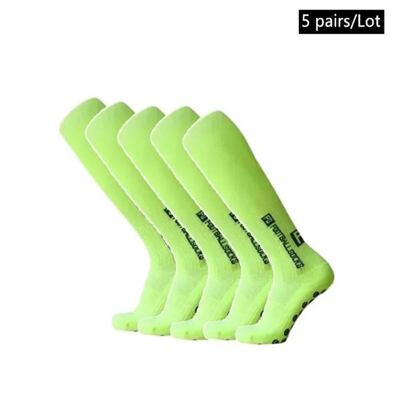 1/5/10 Paar neue lange Fußballsocken Silikon Saugnapf Grip Anti Slip Fußballsocken Sport Männer Frauen Baseball Rugby Socken