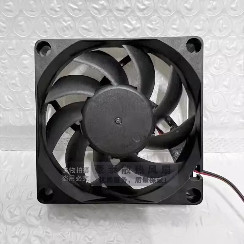 D+ 1PCS For Delta AFB0724HHB DC24V 0.25A 7CM 2-Wire Dual Ball Inverter Cooling Fan 7015 70×70×15mm