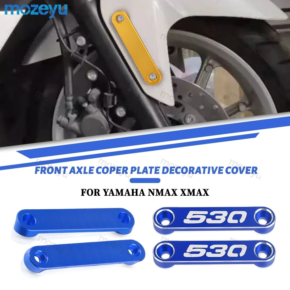 

For Yamaha X MAX XMAX X-MAX 125 250 300 400 TMAX 560 530 2017-2019 2020 2020 2022 2023 Front Axle Coper Plate Decorative Cover