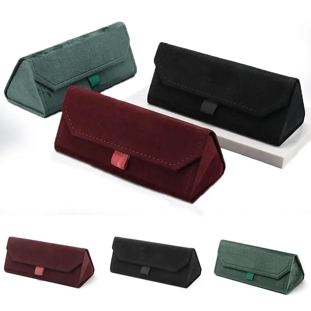 

Cover Case Foldable Eyewear Protector Box Women Velvet Glasses Case Eyewear Protector Case Sunglasses Pouch Eye Glasses Holder