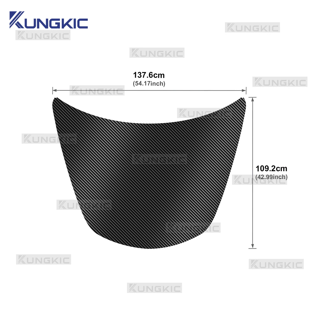 For Alpine A110 2017 2018 2019 2020-2025 LHD RHD Car Front Bonnet Engine Hood Carbon Fiber Pattern TPU PPF Wrap Protection Film