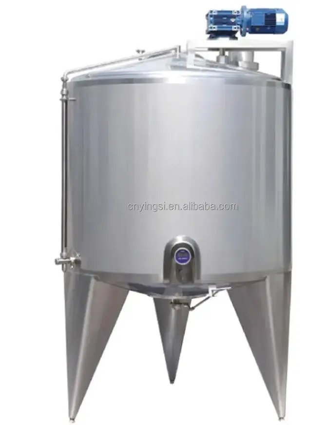 

SS316L Sanitary Stainless Steel Emulsifier Homogenized tank with agitator for milk