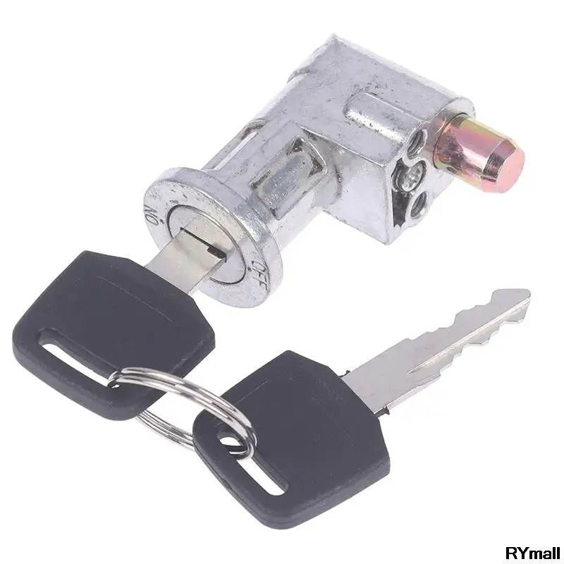 New Universal Battery Chager Mini Lock with 2 keys For Motorcycle Electric Bike