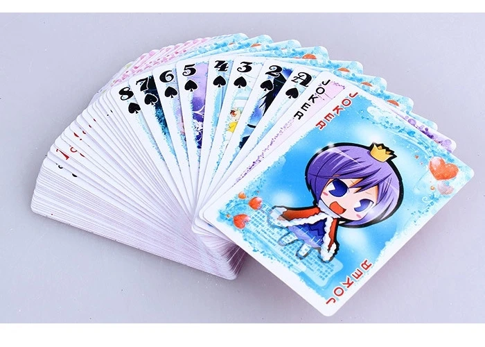 

Anime Shugo Chara Poker Cards Hinamori Amu Cartoon Accessories
