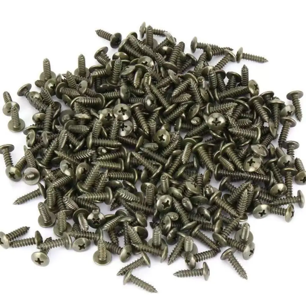 Galvanized U Nut Clips Set For Car Fender Bumper Interior Trim Screw Base Fasteners Automotive Repair Components