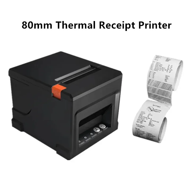 ZJ-8360 Supermarket Catering Retail Cashier USB Network Serial Port Bluetooth WiFi 80MM Thermal Receipt Printer With Auto Cutter