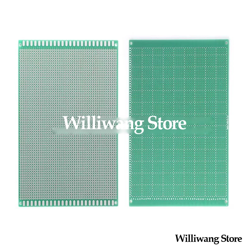 10PCS 5X7 7X9 9X15 12X18 PCB Circuit Single-Sided Spray Tin Board Fiberglass Universal Board Green Oil Epoxy Board