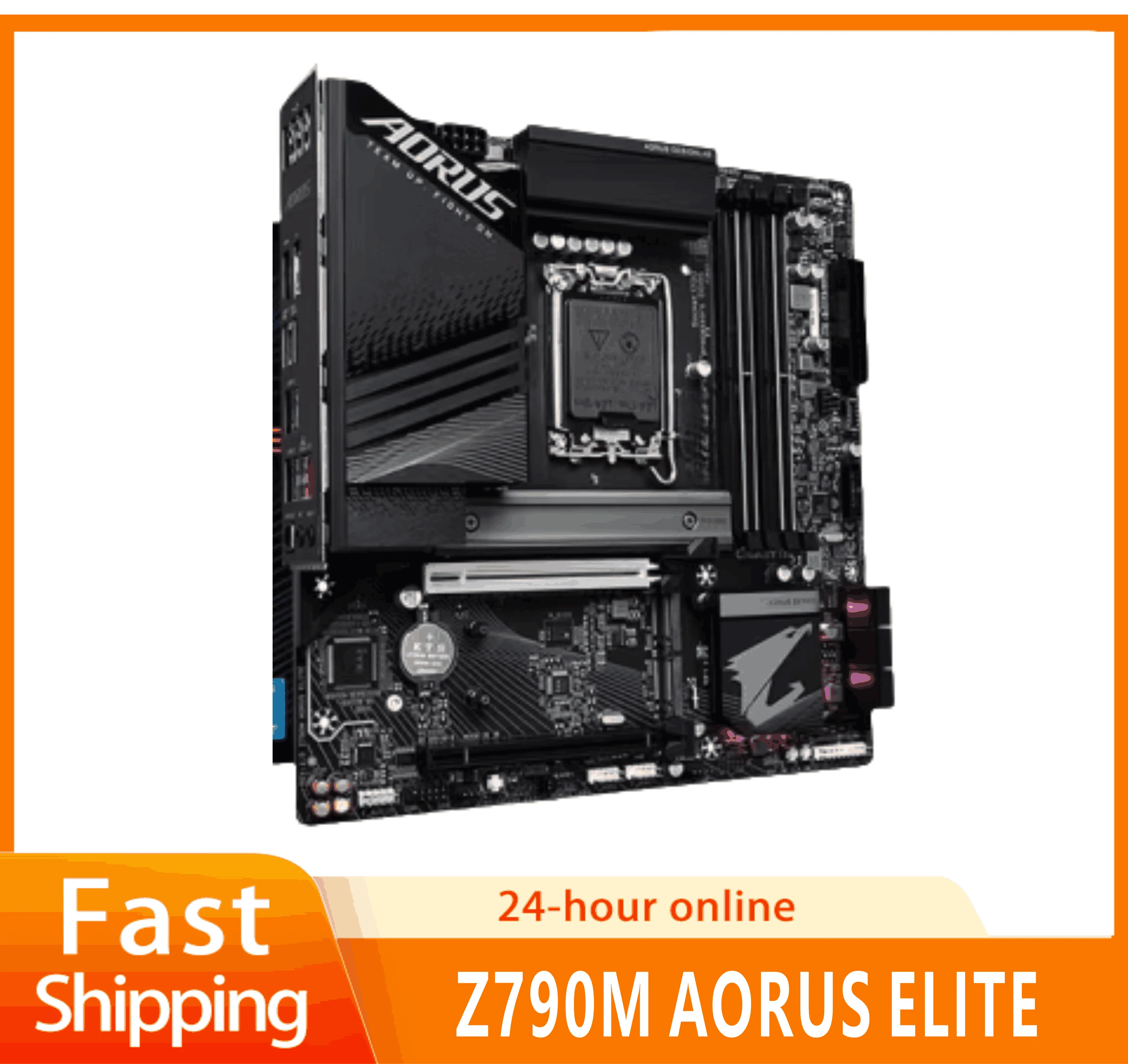 Z790M AORUS ELITE DDR5 DIMM Z790 Slots 7600(OC) Micro ATX Supports 13th Gen 12th Gen Core s LGA1700