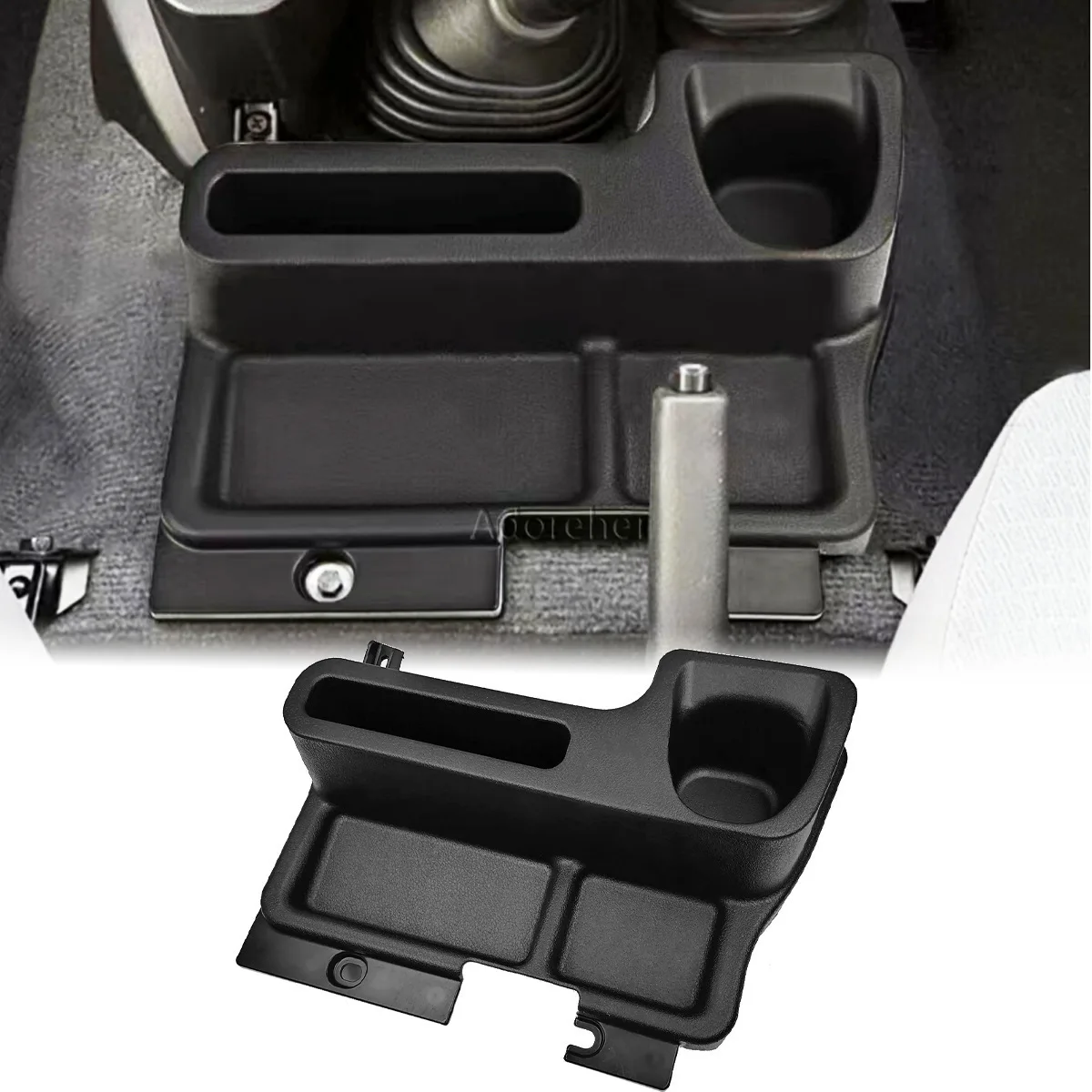 

1PC Car Center Console Organizer Armrest Storage Box Tray Container Pallet Holder Parts For Toyota Land Cruiser LC70 71 76 79