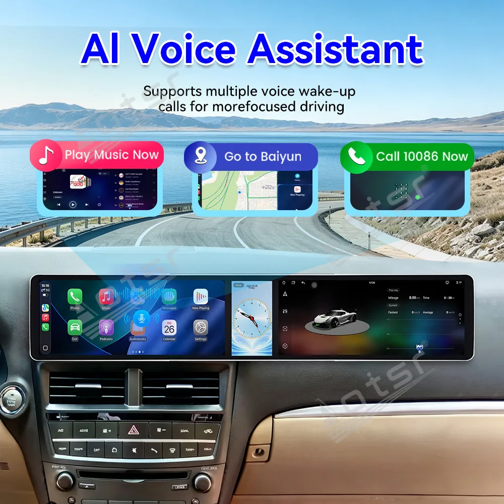 Android 15 CARPLAY Dual 12.3
