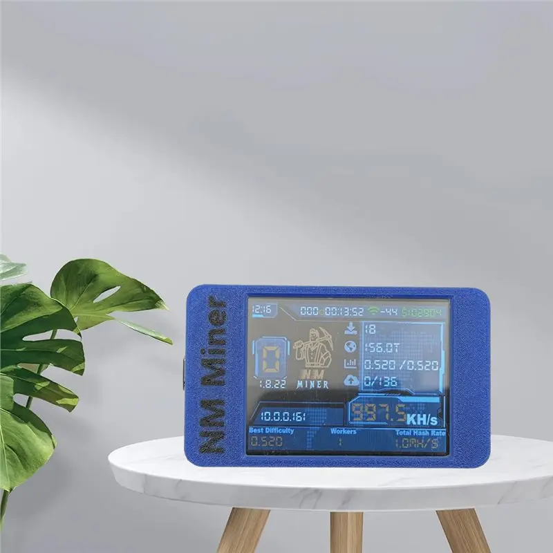 M67K-2.8 بوصة Nerdminer V2 Nmminer 1000KH/S Solo Crypto Mining Machine 2.8 بوصة عرض للاستخدام المنزلي BTC Bitcoin Lottery Miner #6