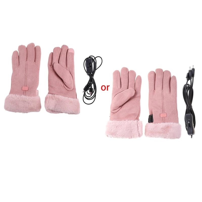 Heated Gloves,USB Rechargeable Heating Gloves for Women, Ladies Warming Gloves