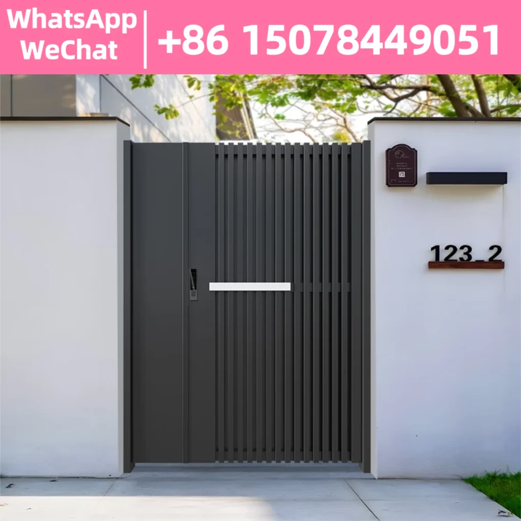 

Алюминиевый сплав, уличная вилла, дверь во дворе, электрический сад, алюминиевая художественная входная дверь, стена, Интернет-знаменитость, маленькая дворовая дверь