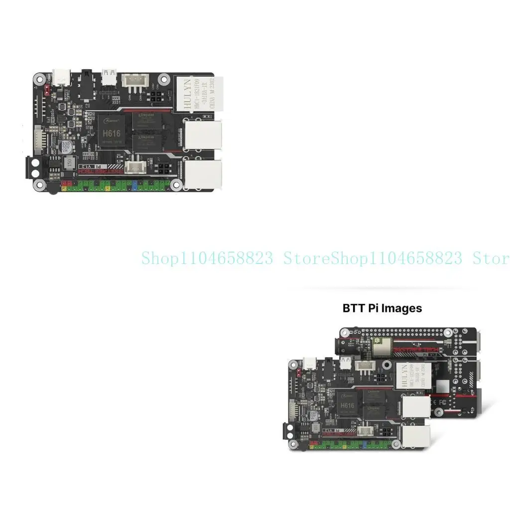 Impressora BTT V1.2 Placa controle FourCore CortexA53 Processador 1GB DDR3L SDRAM Suporte 4K Monitor OpenGL3.2