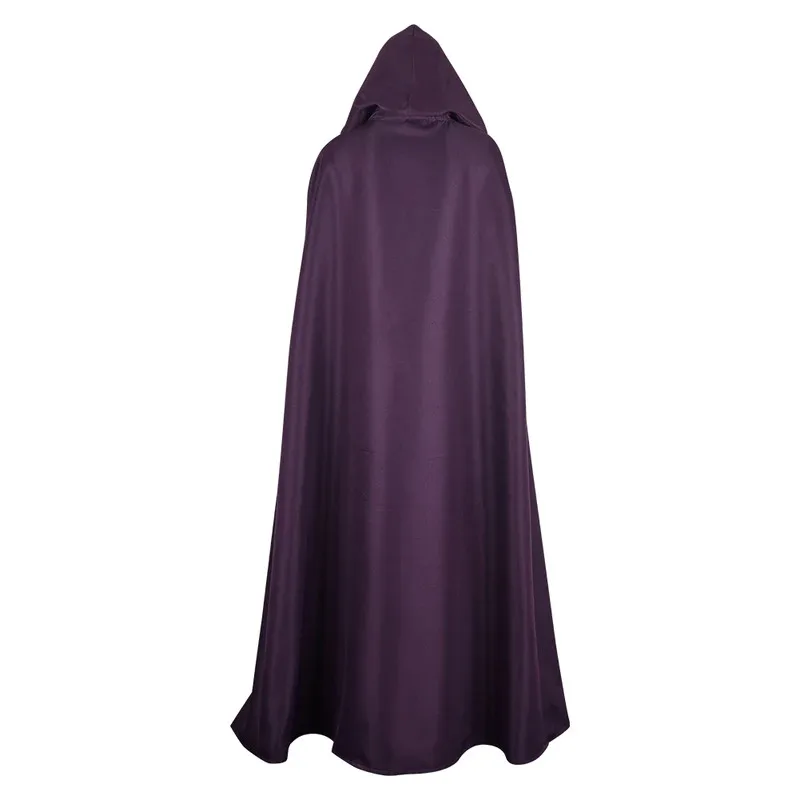 

asdh8@agatha Harkness Cosplay Women T Shirt Hooded Cloak Dress Movie All Along (2025 ) Costume Outfits Halloween Carnival