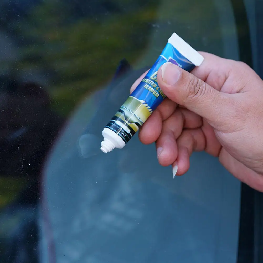 15ml Car Scratch Repair Paste Car Polish Scratch Remover Car Paint Scratch Repair Cleaning Kit For Various Surfaces C9Q7