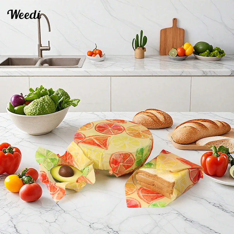 WEEDI 6 pezzi di involucro di - Beeswax Food Cover recensione e prezzo
