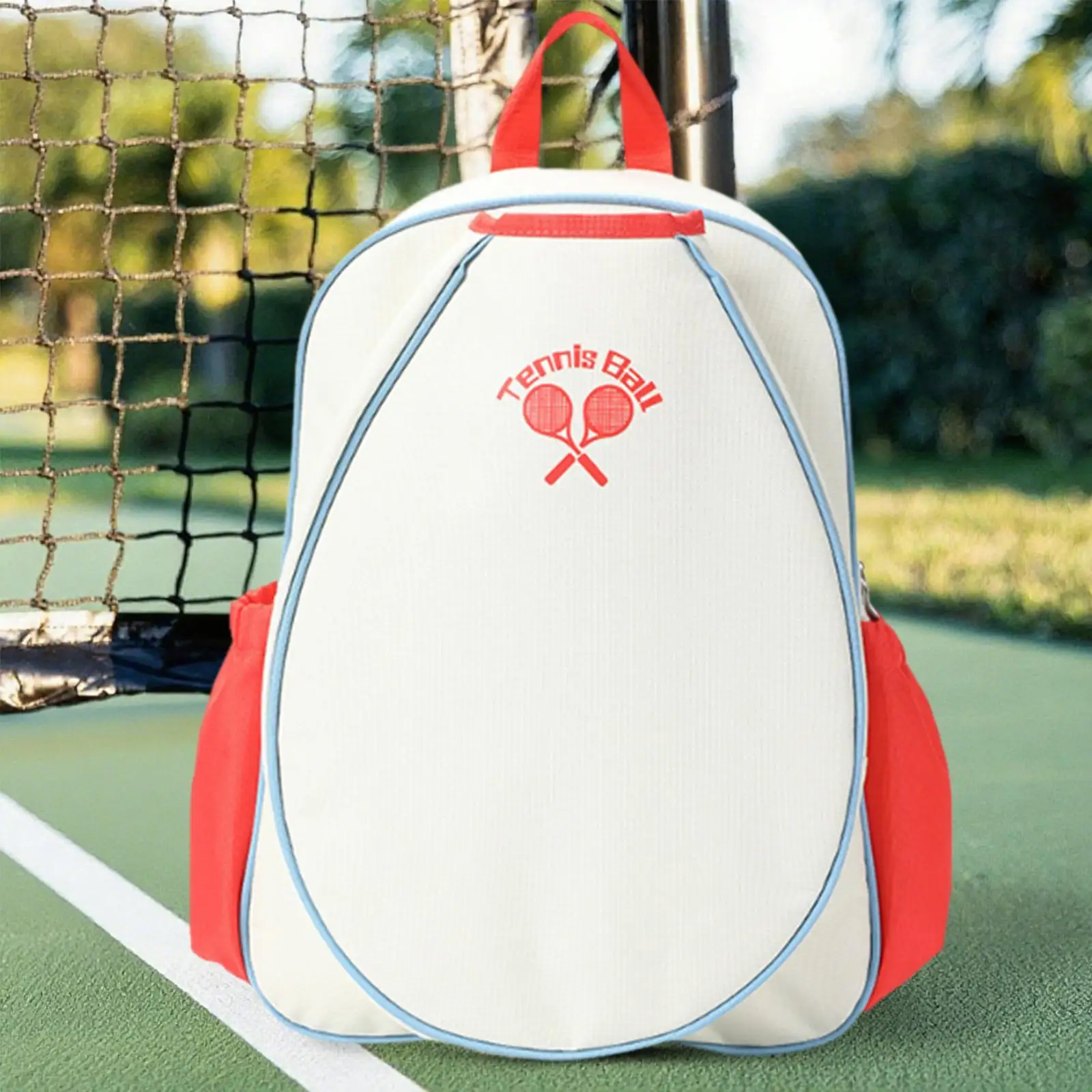 

Водонепроницаемая сумка для теннисных ракеток большой вместимости, сумка для пиклбольных ракеток с регулируемыми ремнями для занятий спортом на открытом воздухе