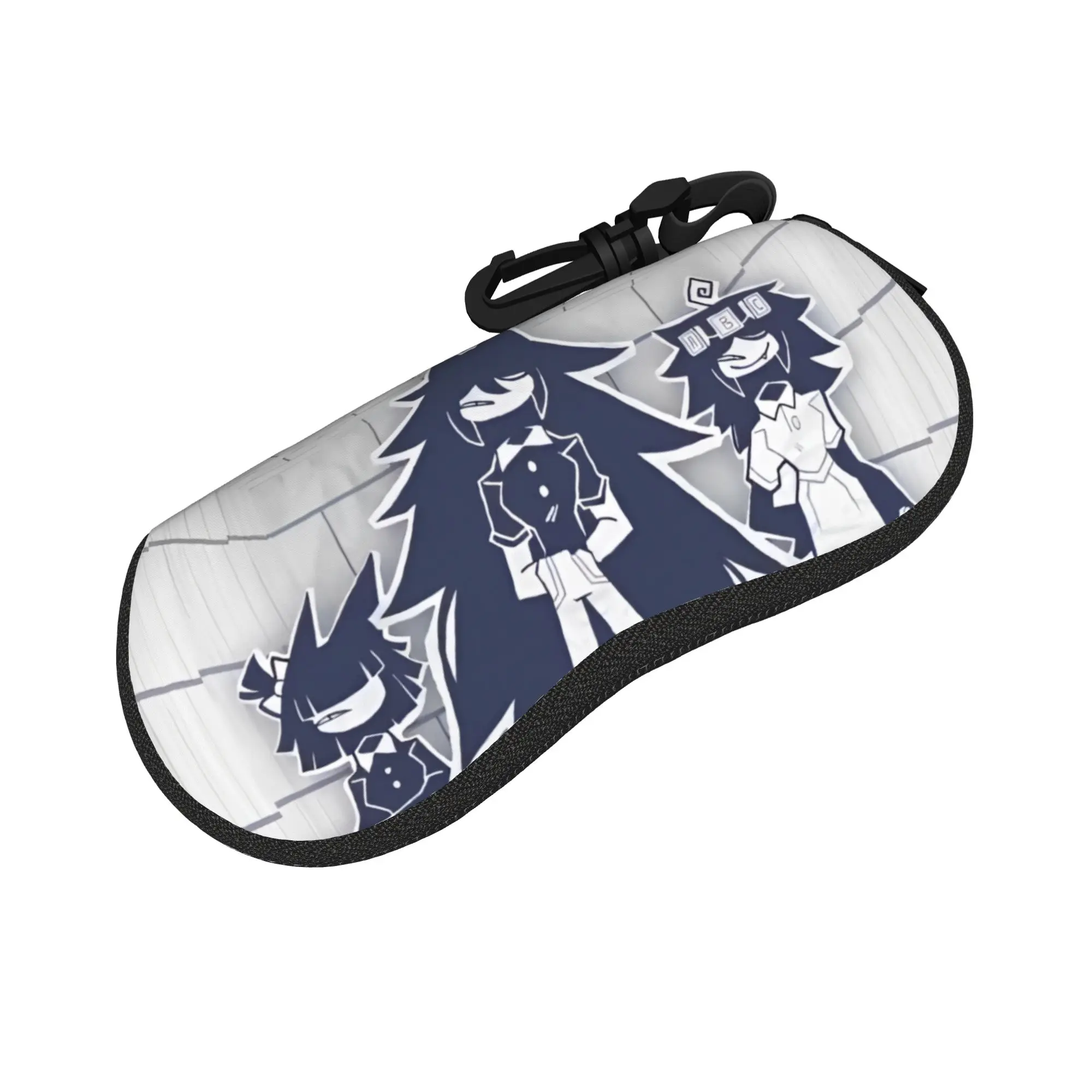 Miss Circle Cartoon Anime Glasses Case Men Women Accessories Fundamental Paper Education Eyewear Storage Box Eyewear Container