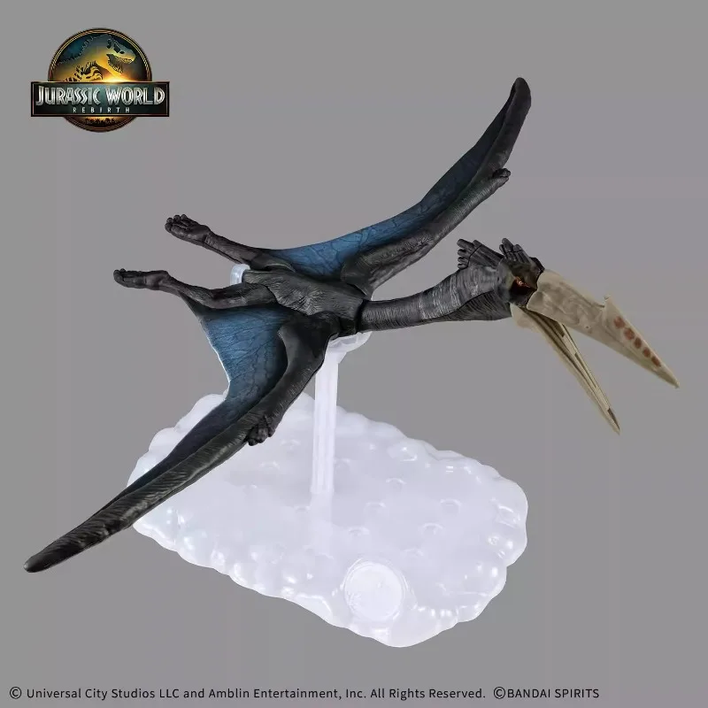 Bandai Original véritable PLANNOSAURUS JURASSIC WORLD Quetzalcoatlus Action figurines d'anime jouets enfants cadeau assemblage modèle ornements