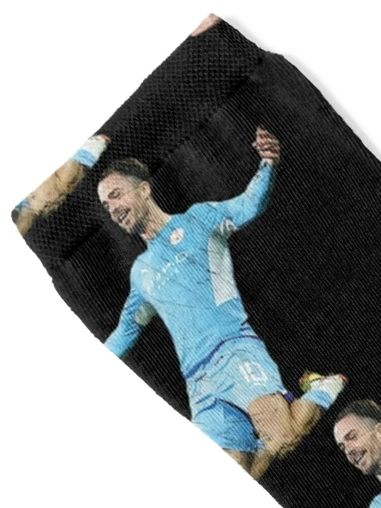Jack Grealish Painted Vintage Socks kids essential anti-slip christmas gift Socks Women's Men's