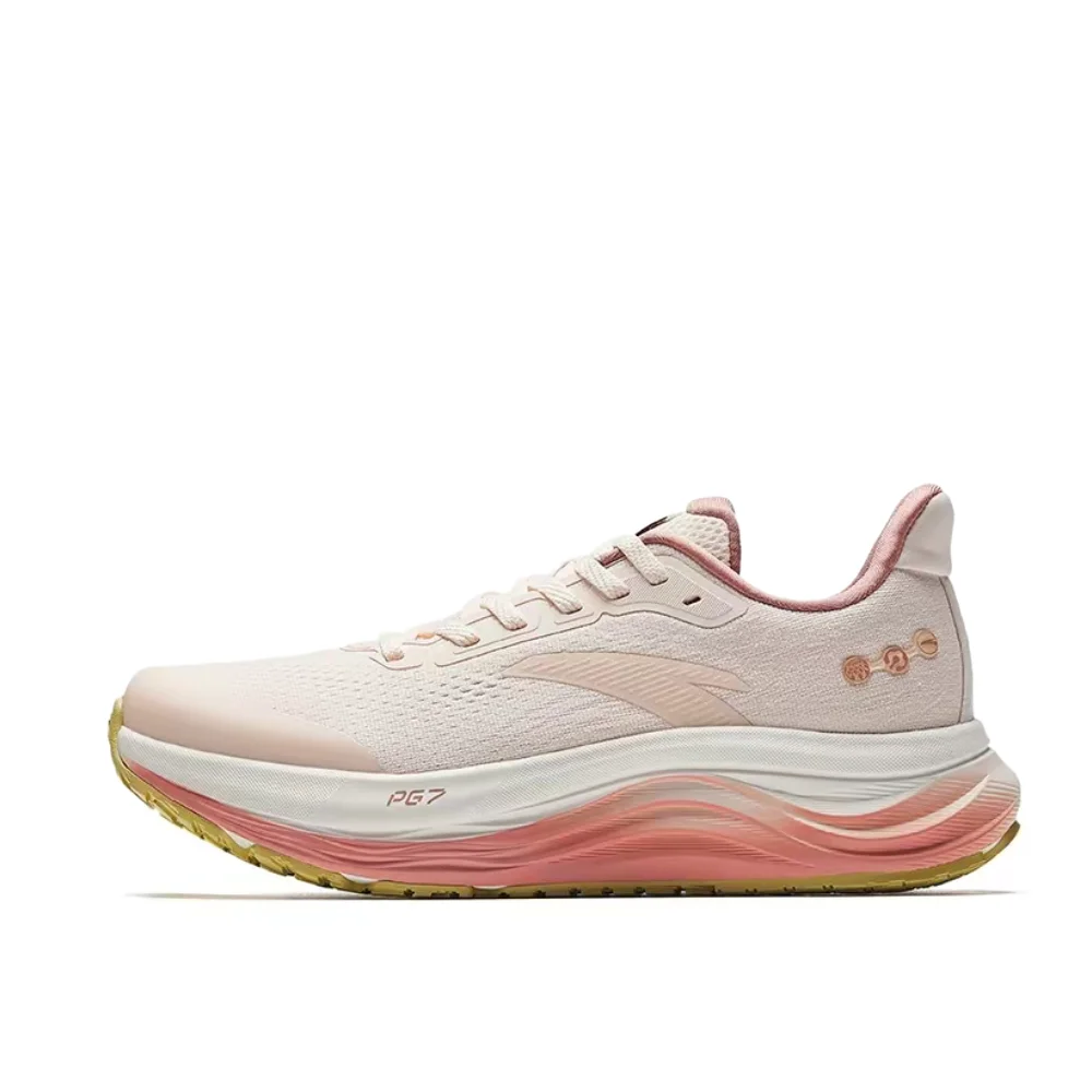 Anta Travel Step 2 PG7: Stylish, Versatile, Comfortable, Cushioned,Non-Slip,Durable, Low-Top Running Shoes for Women 122615546-4