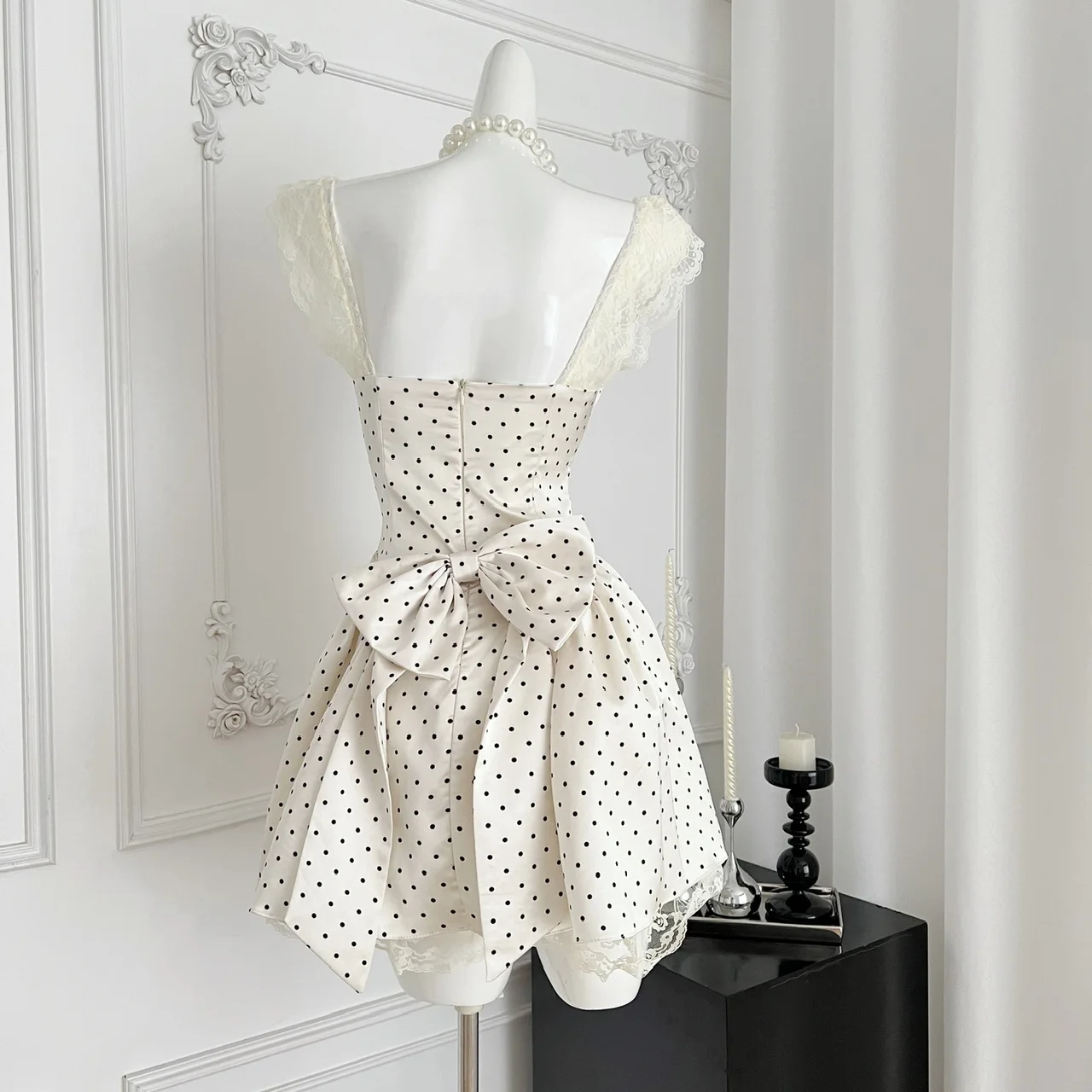 black and white coquette dress Black Dress Shirt Tailored Fit for Modern Elegance main image 0