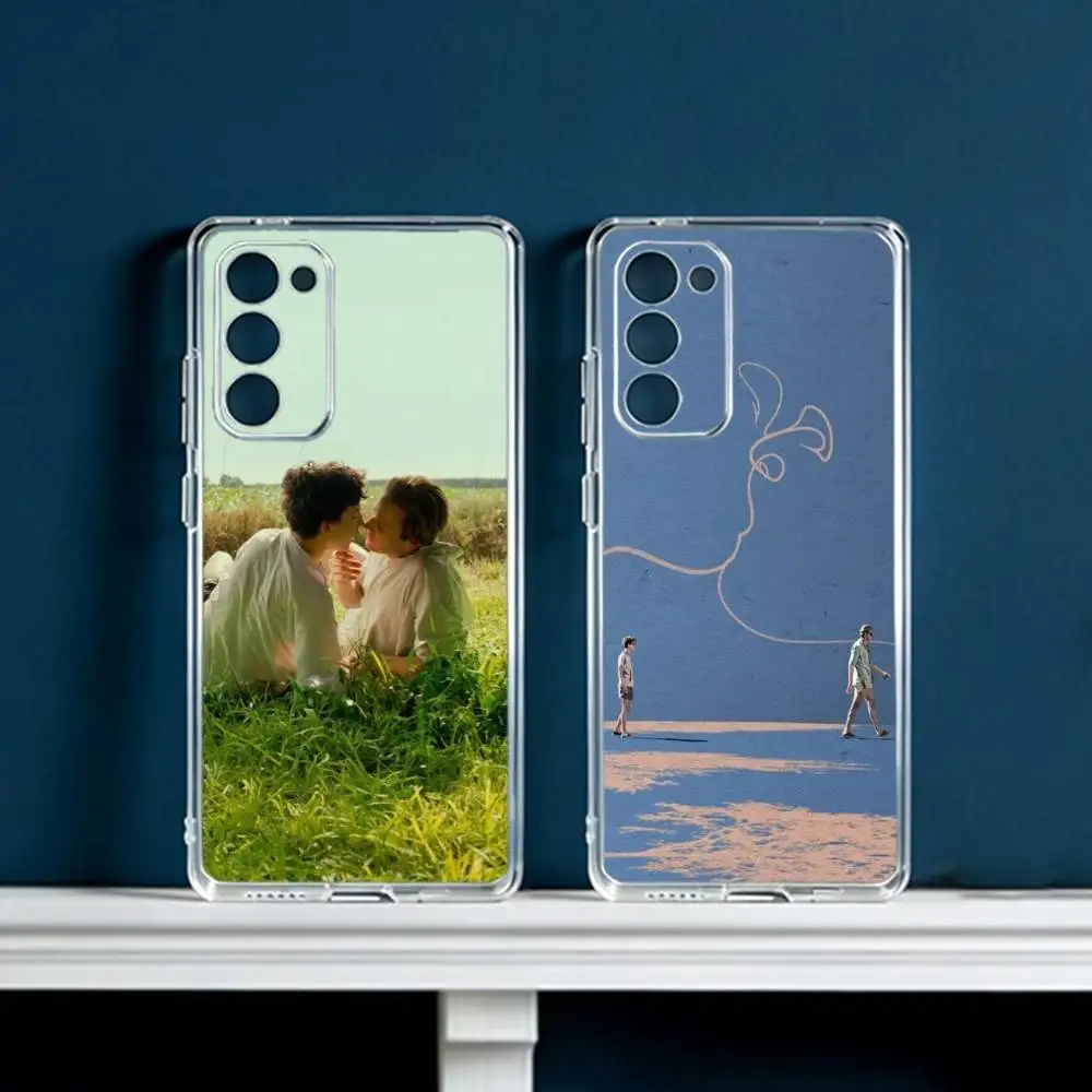 C-Call Me By Your Name Film  Phone Case For Samsung Galaxy S24 S25 S23 S22 S21 Plus S24 S25 Transparent Cover Case