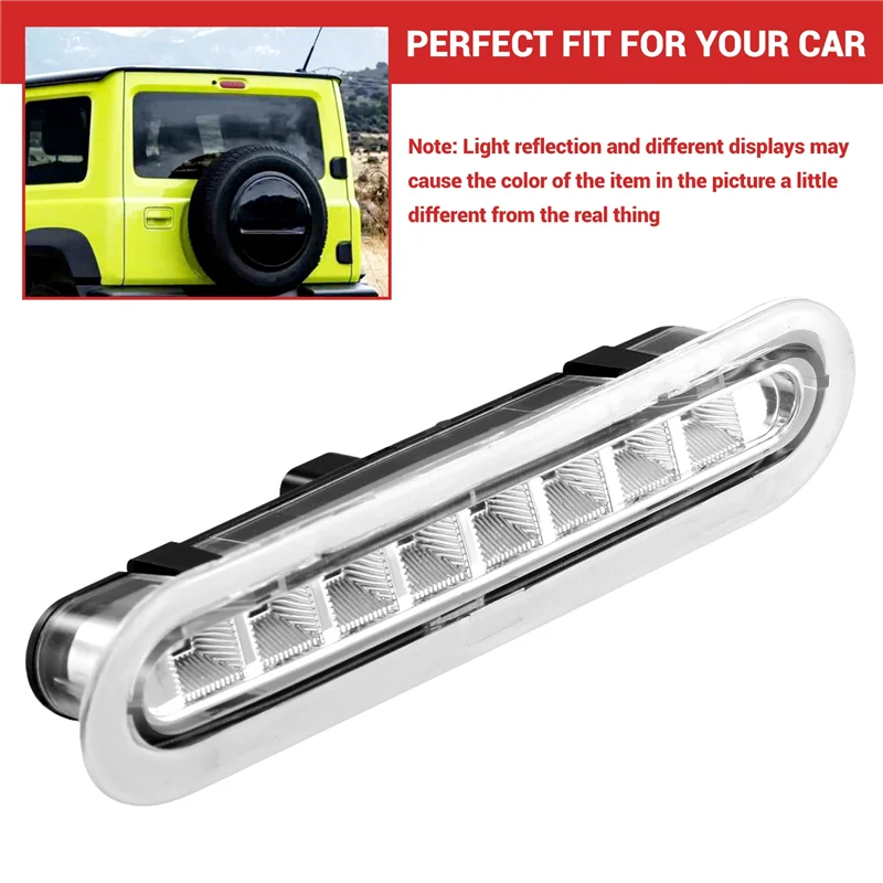 

NEW-LED Rear Brake Light Central High Mounted Stop Warning Lamp Rear Tail Light For Suzuki Jimny JB64 JB74 2019-2023
