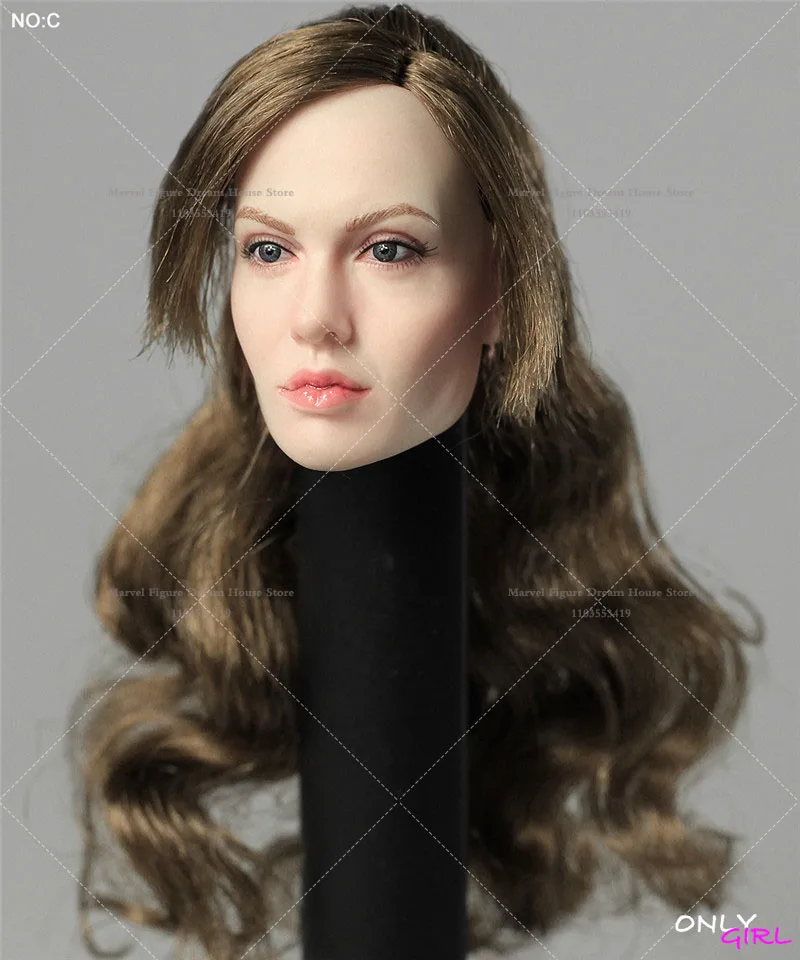 TYLKO KOBIETA 001 A/B/C Skala 1/6 Rzeźba Głowy Sławna Kobieta-Gwiazda Dla 12-calowych Lalek Figurki Akcji Kolekcje Żołnierzy Zabawki Dostępne Od Ręki