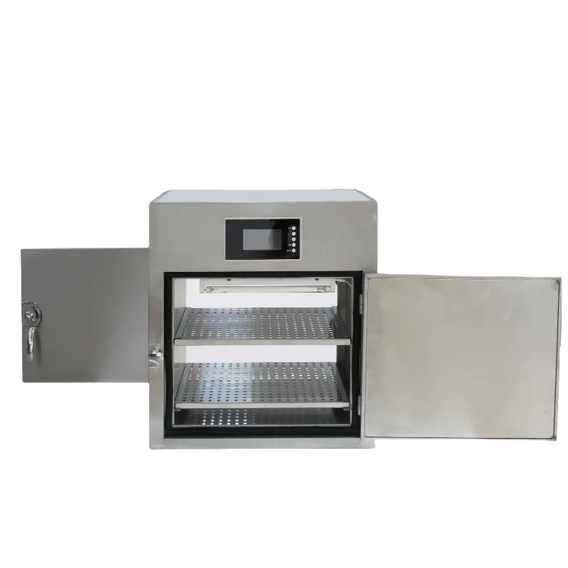 LCD Screen Smart Ozone Sterilization Cabinet Small Front and Rear Door Opening