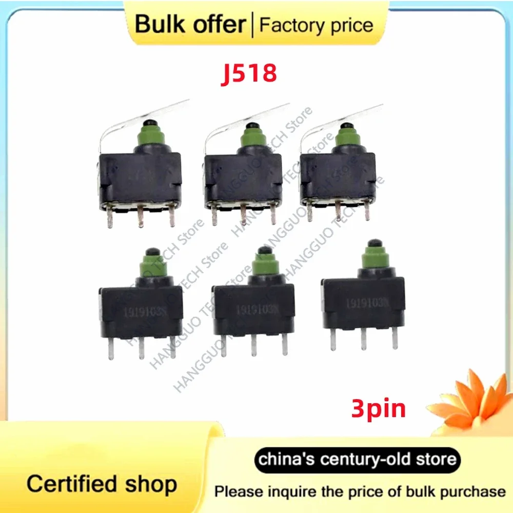 5PCS/Lot Brand new and original  micro switch For Audi J518 lock ignition switch ELV/ESL A6 Q7