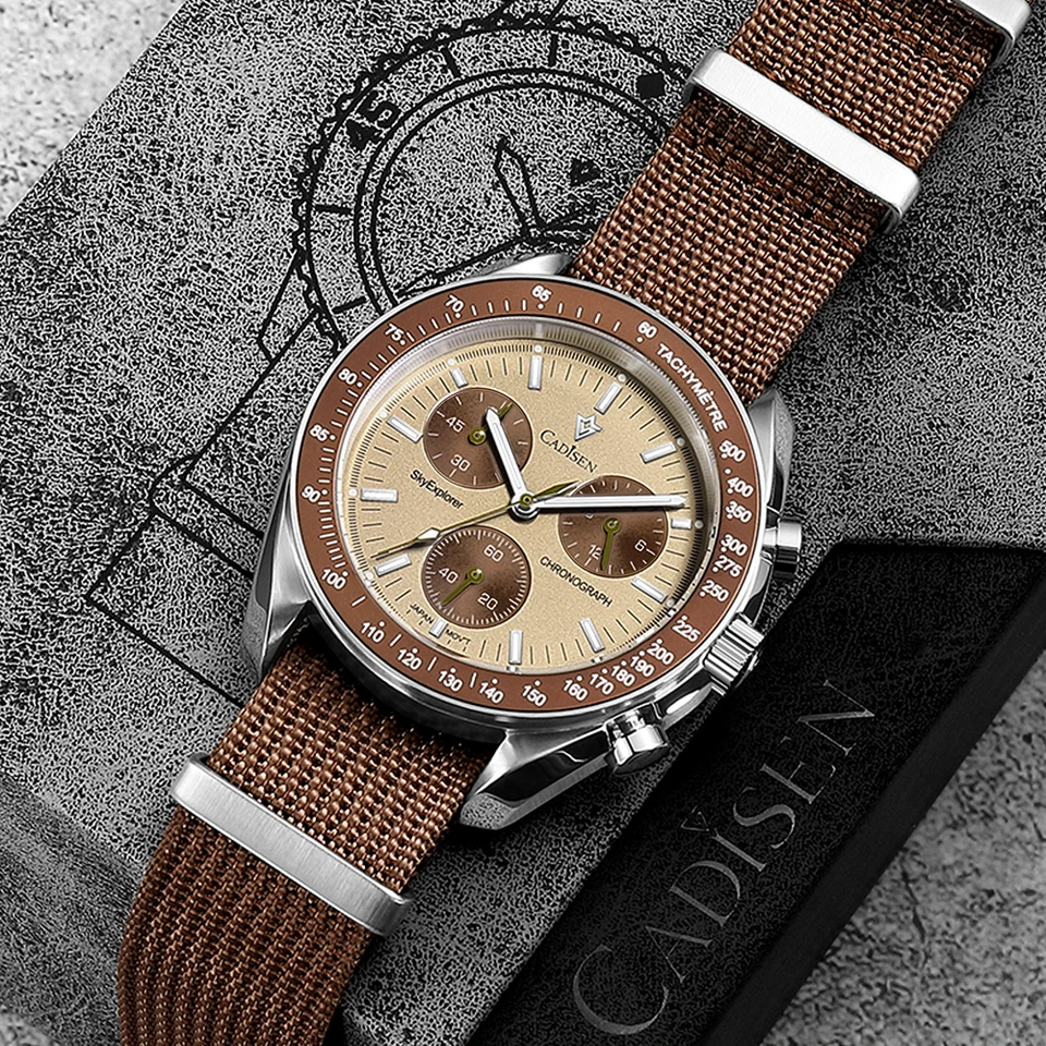 CADISEN New Men's Watches Luxury Quartz Wrist Watch For Men
