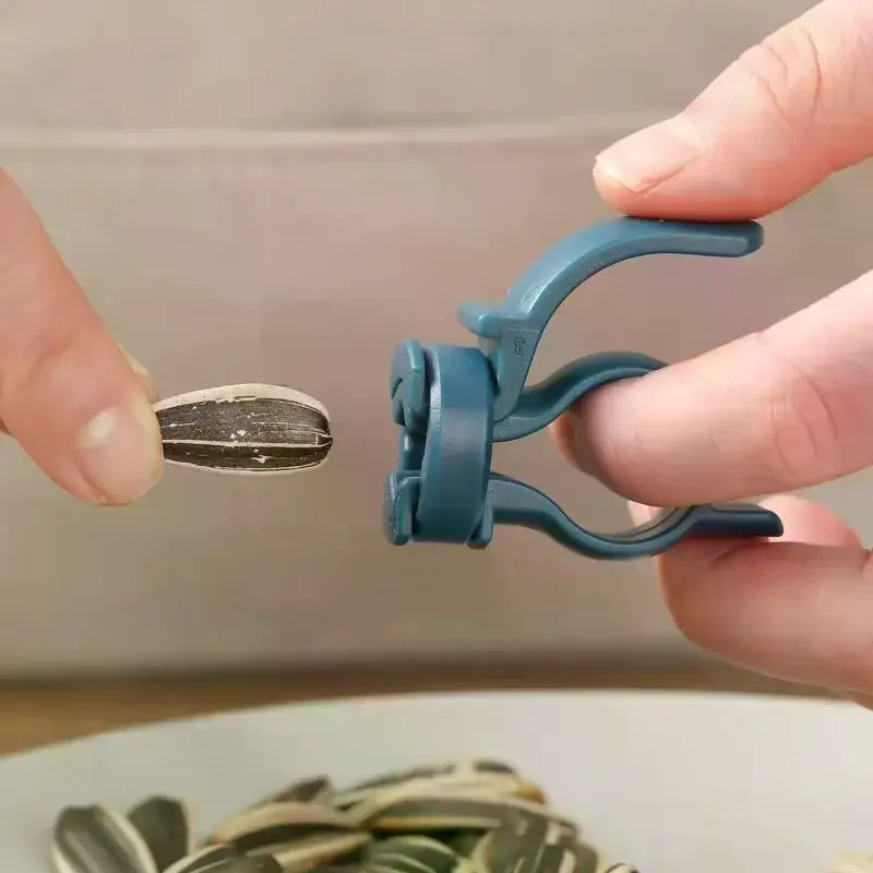 Seed Peeling Pliers Sunflower Easy Shell Multi Functional Almond Toothed Hand Tools No Slip Easy Peel