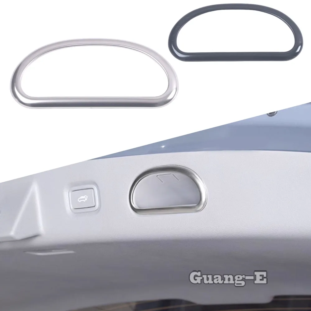 

For Hyundai Custo 2021 2022 2023 2024 Steel Car Rear Tailgate Trunk Door Handle Cover Trim Frame Armrest Interior Accessories