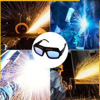 A92P 8X Solar Powered Auto Darkening Welding Mask Helmet Goggles Welder Glasses Arc Anti-Shock Lens With Storage Case
