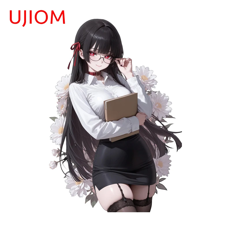 UJIOM Chias Wuthering Waves Wall Sticker Beautiful Design Refrigerator Bathroom Organizer Decal Sunscreen Window Vestibule Decor