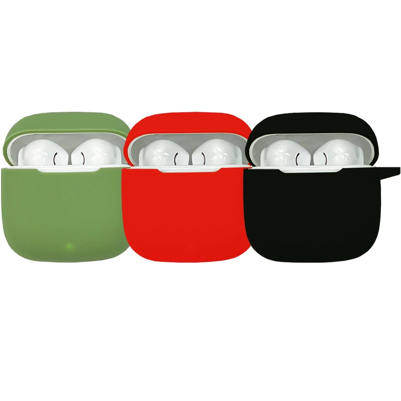 Per Huawei FreeBuds SE2 Custodia in silicone tinta unita antiurto Custodia per auricolare Bluetooth Freebuds SE2 Scatola per cuffie con cinturino