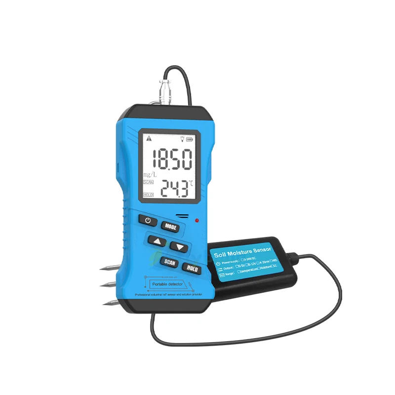 Medidor de ph del suelo 7 en 1, probador de suelo, sensor de humedad del suelo para agricultura