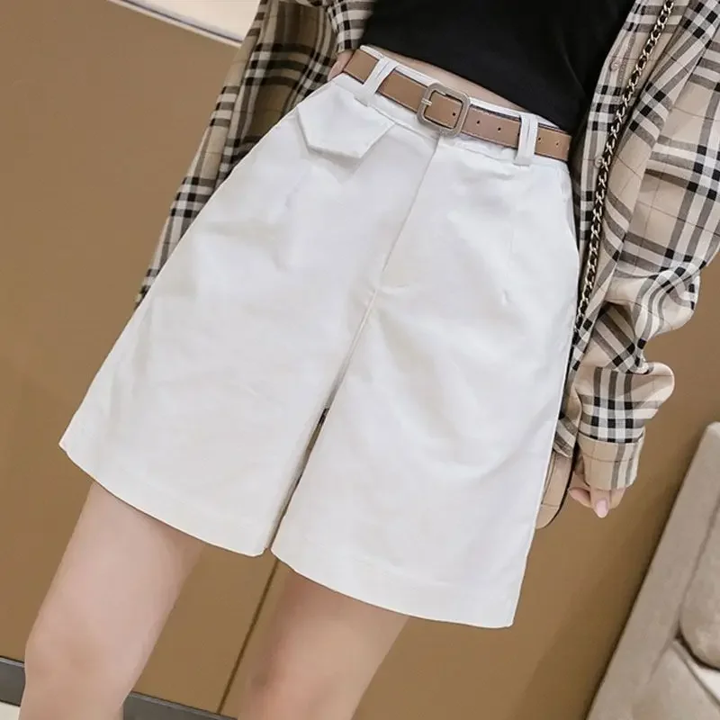 

High Waist Casual Female Short Pants With Pockets Women's Shorts Cargo Comfy Cheap Korean Style Flowy Offer Aesthetic Hot Hot XL