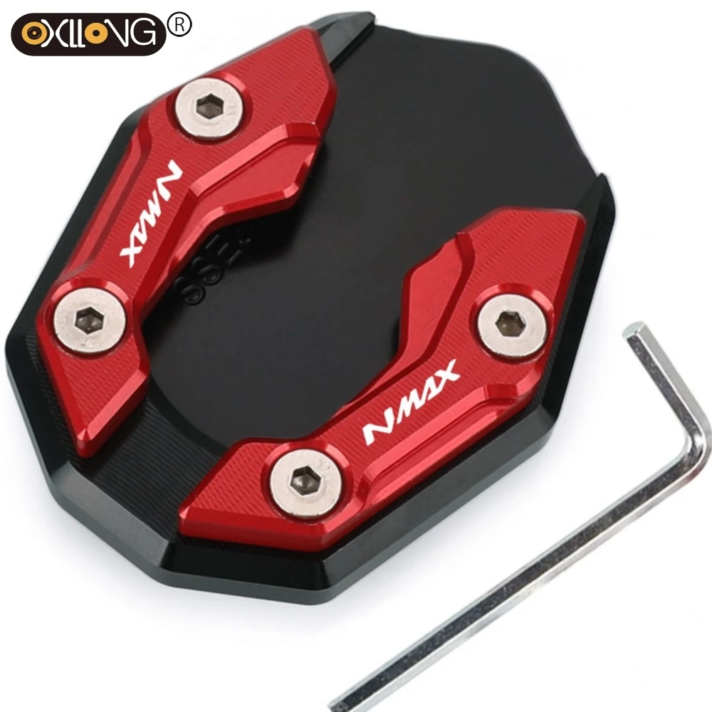 

For YAMAHA NMAX155 NMAX125 N-MAX NMAX 155 125 Motorcycle Accessories Kickstand Foot Side Stand Enlarger Extension Plate Pad