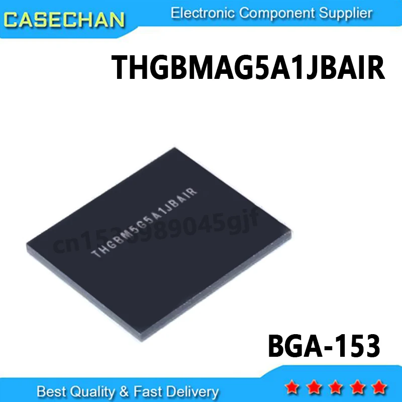 1PCS THGBM5G5A1JBAIR THGBM5G5A1JBA1R 4GB EMMC IC BGA-153
