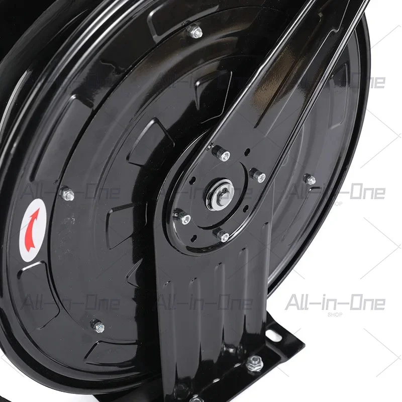High pressure automatic telescopic pipe reel, convenient for car washing steel wire pipe