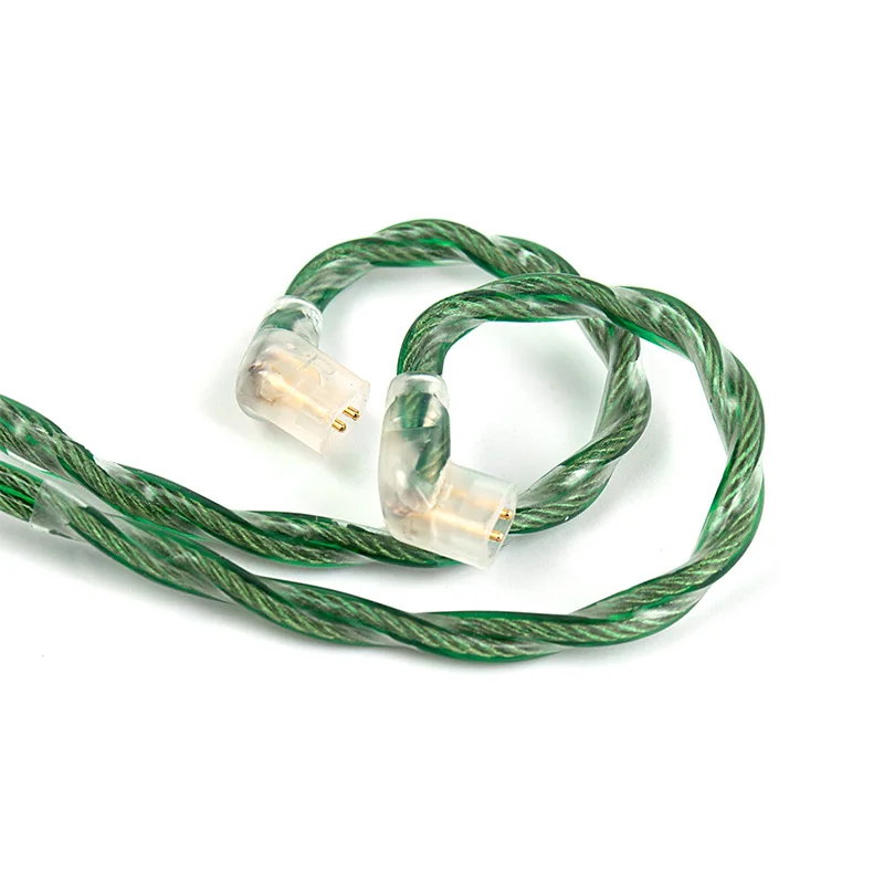 KBEAR Aegis Wire MH04 4 النوى كابل ترقية سماعة الرأس OFC HiFi عالي النقاء مطلي بالفضة