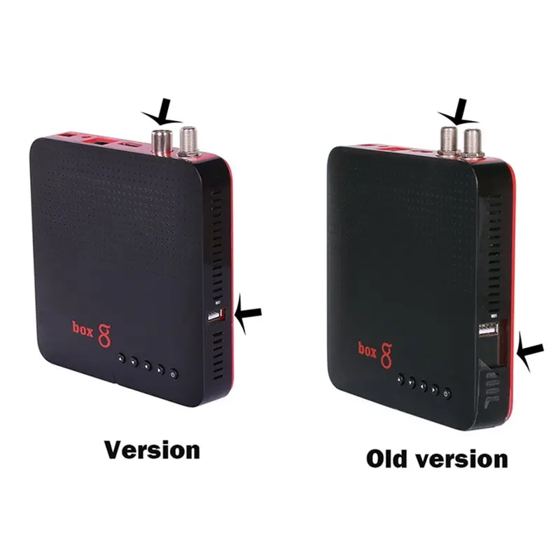 AED7-For Hellobox 8 Satellite Receiver With Built-In Wifi Auto-Powervu DVB-S2 S2X T2/C H.265 HEVC For Seamless Streaming(EU)